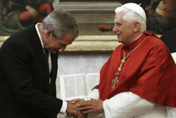 Debate Bush and the Pope on Cuba embargo